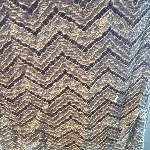 Jump Apparel Long Formal Black Ombre Chevron Strapless Gown Dress - Picture 13 of 16